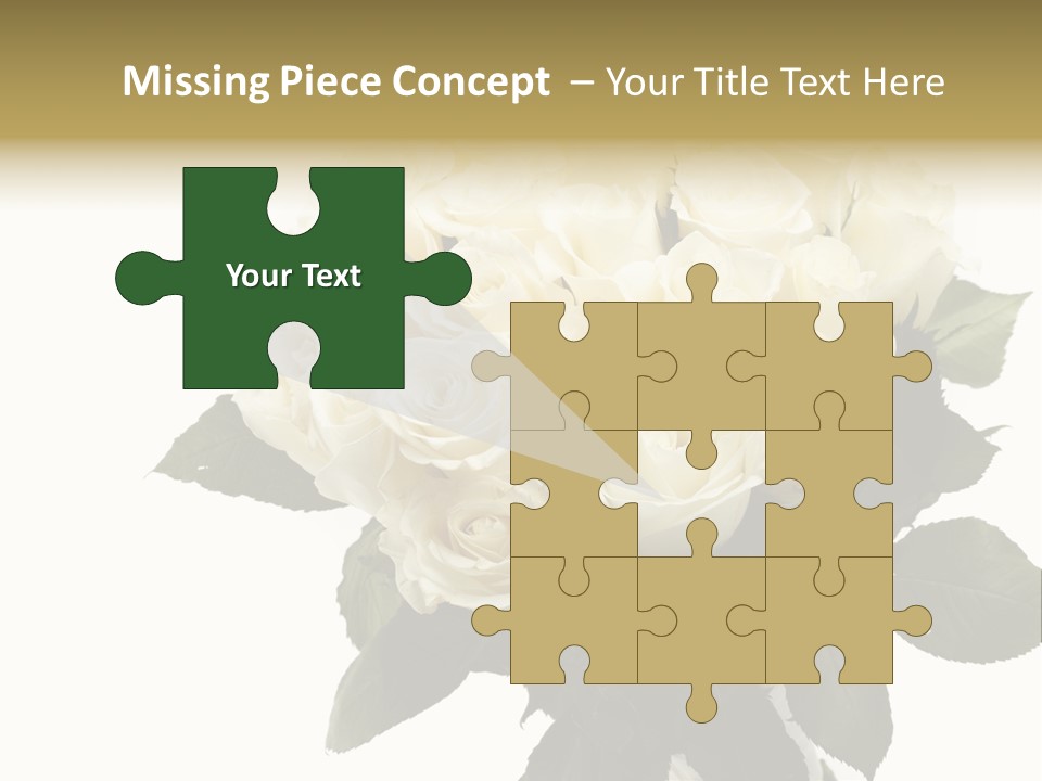 Rose Spring Bud PowerPoint Template