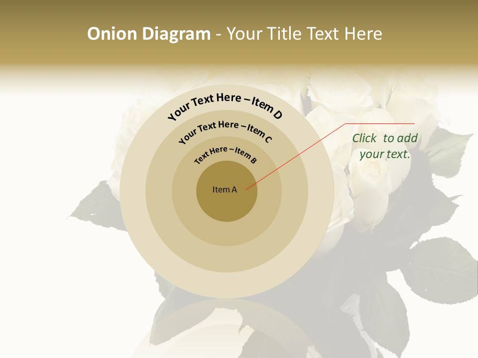 Rose Spring Bud PowerPoint Template