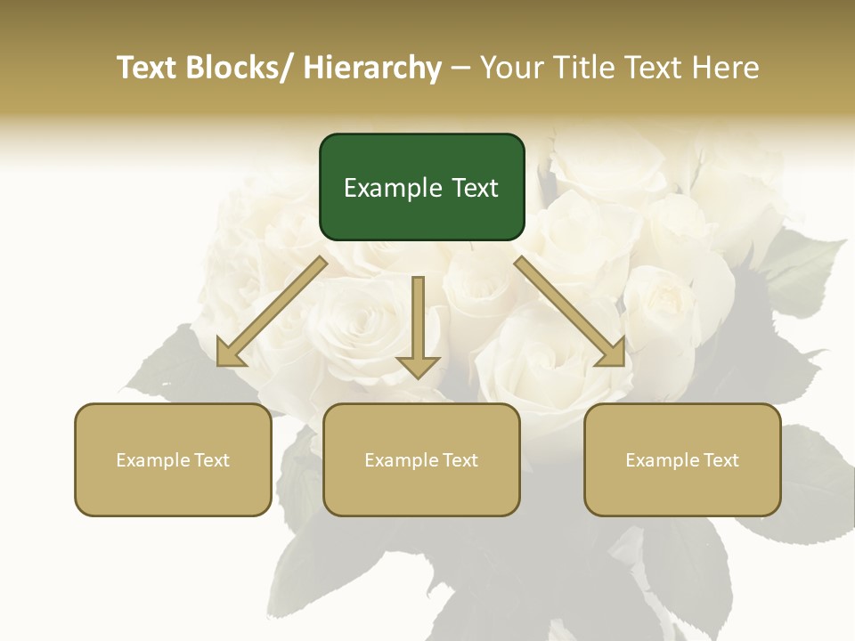 Rose Spring Bud PowerPoint Template