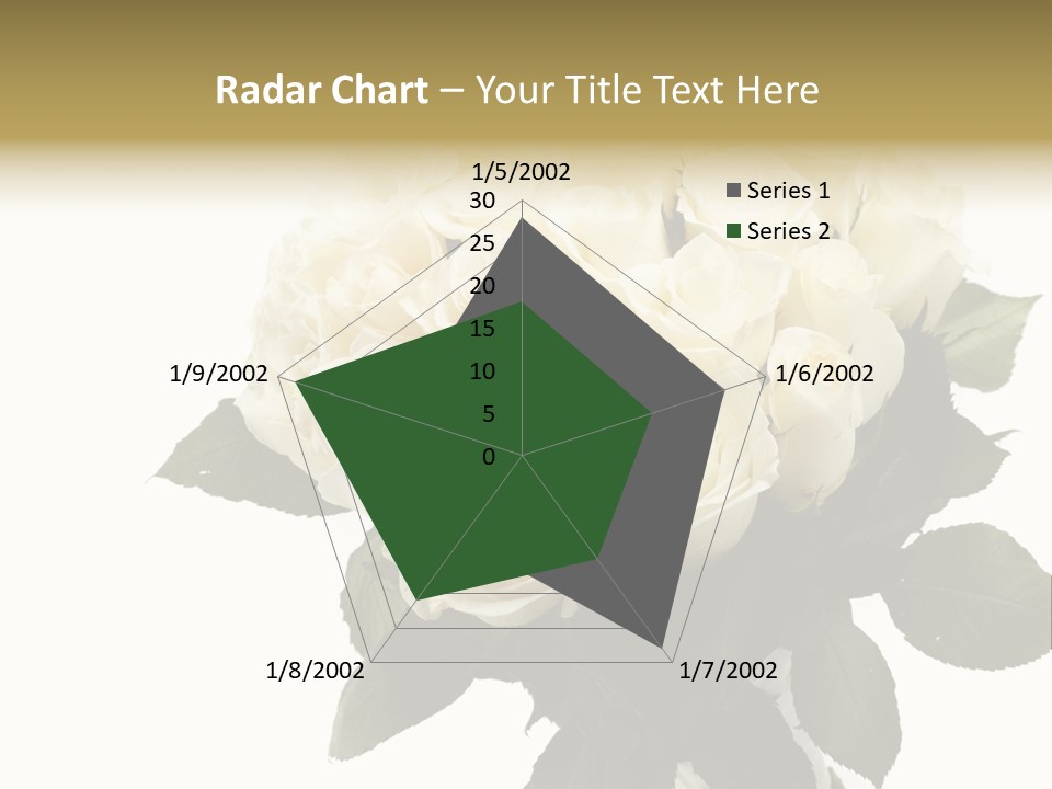 Rose Spring Bud PowerPoint Template