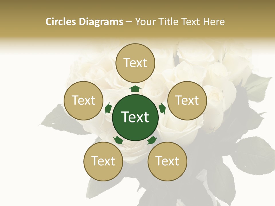 Rose Spring Bud PowerPoint Template