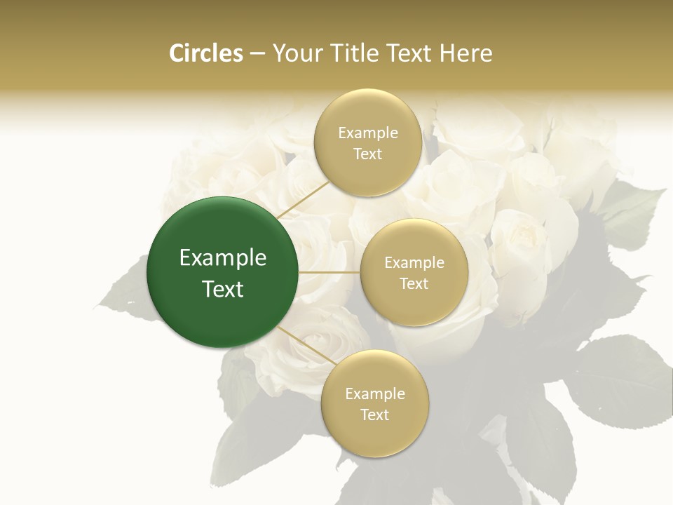 Rose Spring Bud PowerPoint Template