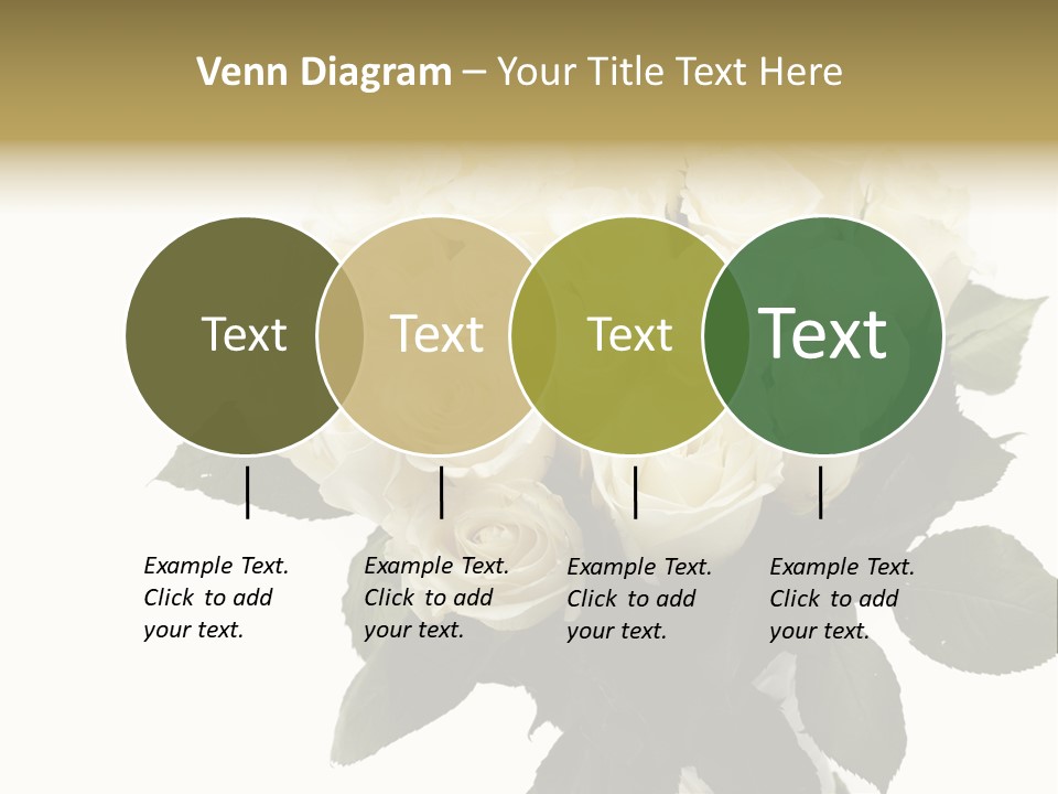 Rose Spring Bud PowerPoint Template