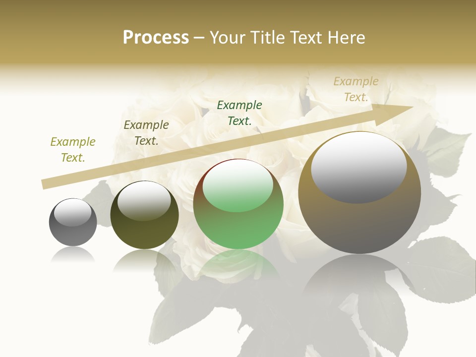 Rose Spring Bud PowerPoint Template