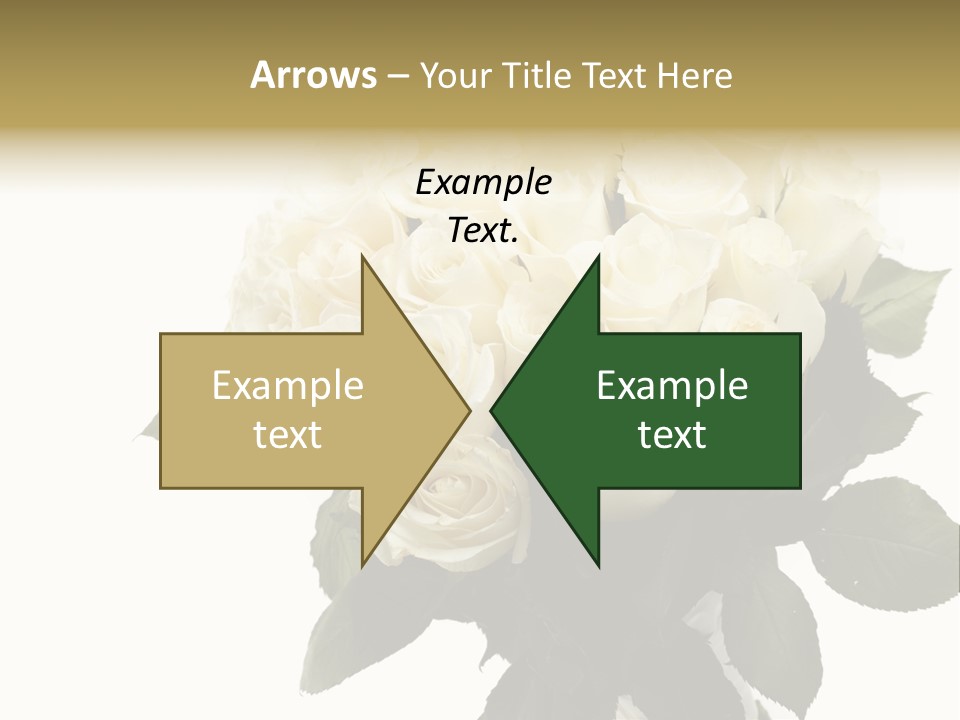 Rose Spring Bud PowerPoint Template