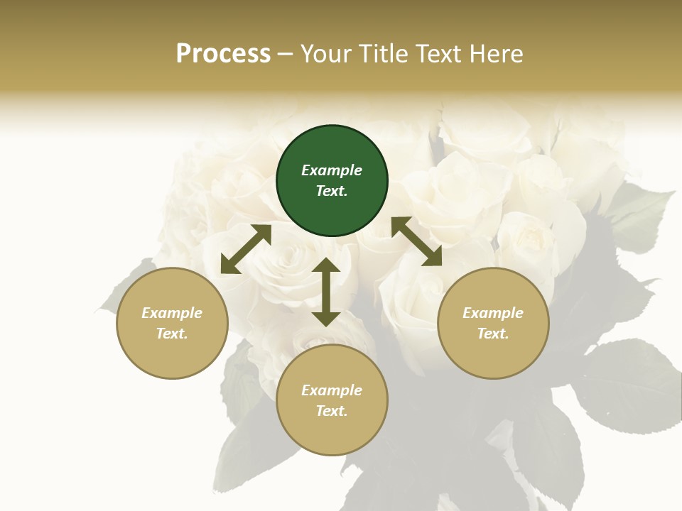 Rose Spring Bud PowerPoint Template
