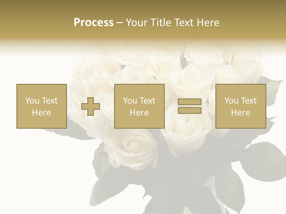 Rose Spring Bud PowerPoint Template