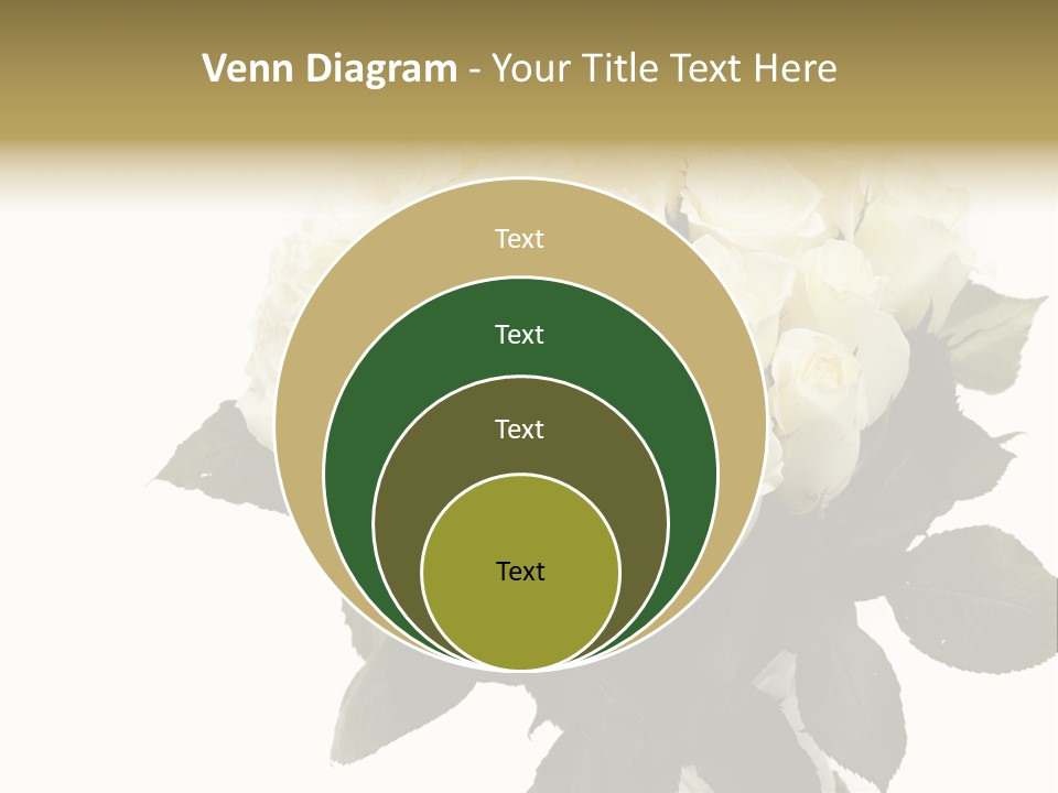 Rose Spring Bud PowerPoint Template