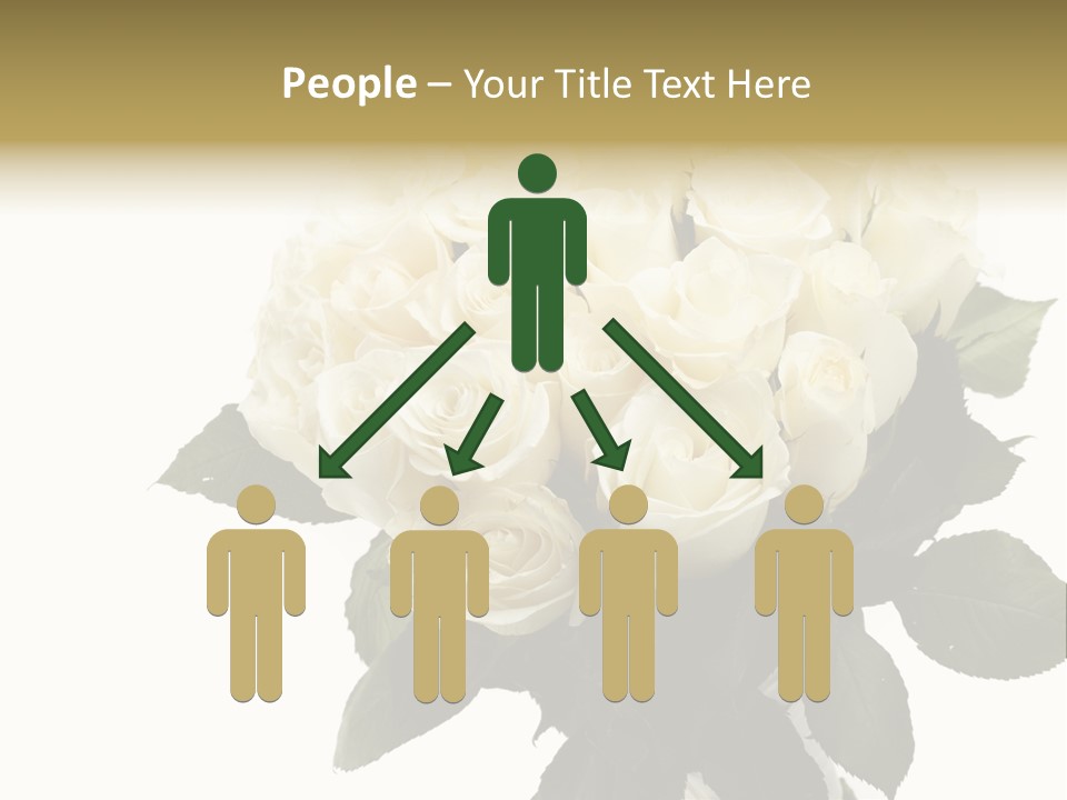 Rose Spring Bud PowerPoint Template