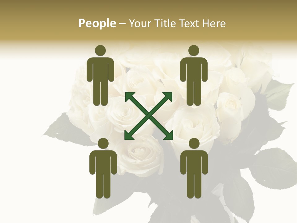 Rose Spring Bud PowerPoint Template