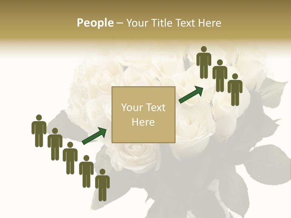 Rose Spring Bud PowerPoint Template