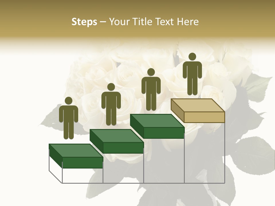 Rose Spring Bud PowerPoint Template