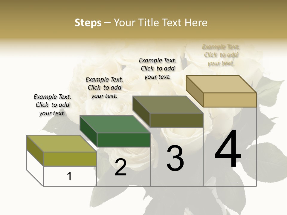 Rose Spring Bud PowerPoint Template