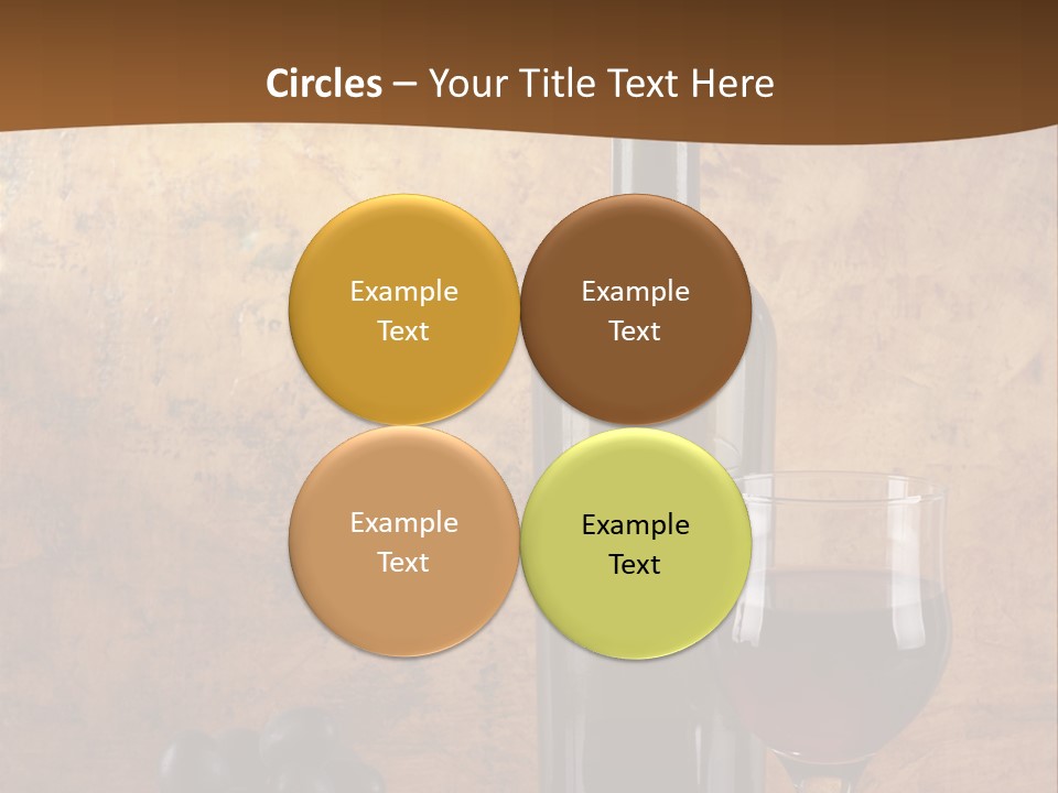 Life Cabernet Expensive PowerPoint Template