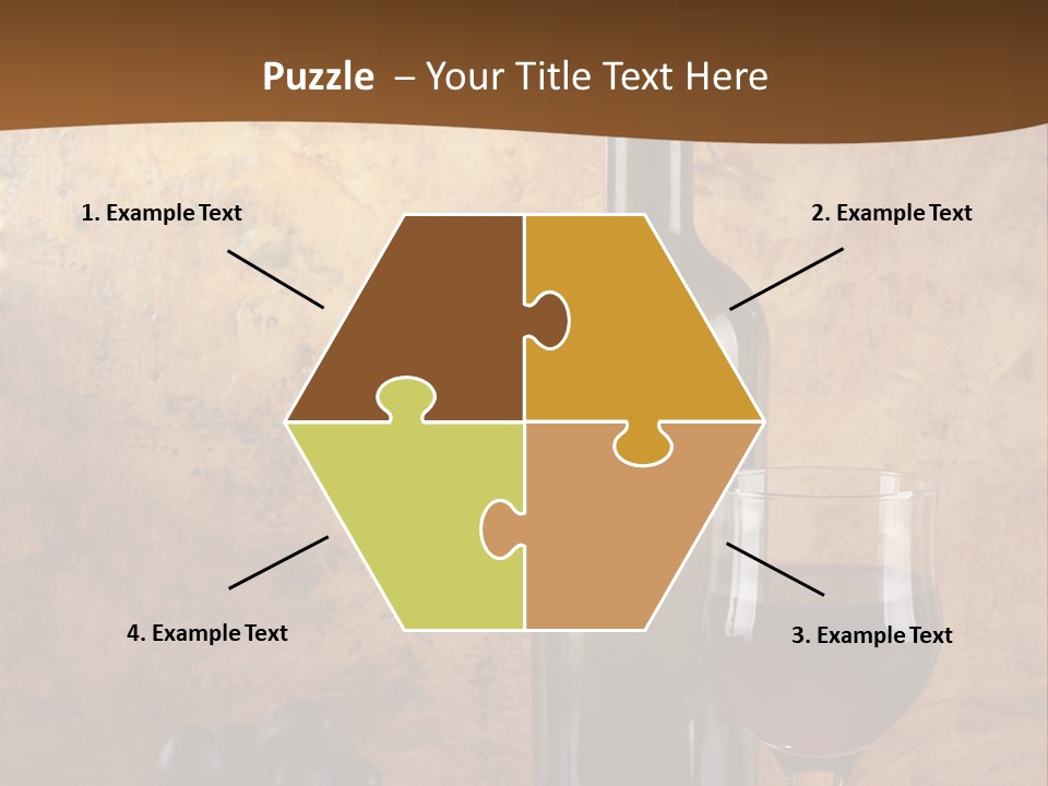 Life Cabernet Expensive PowerPoint Template