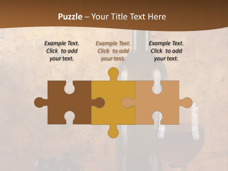 Life Cabernet Expensive PowerPoint Template