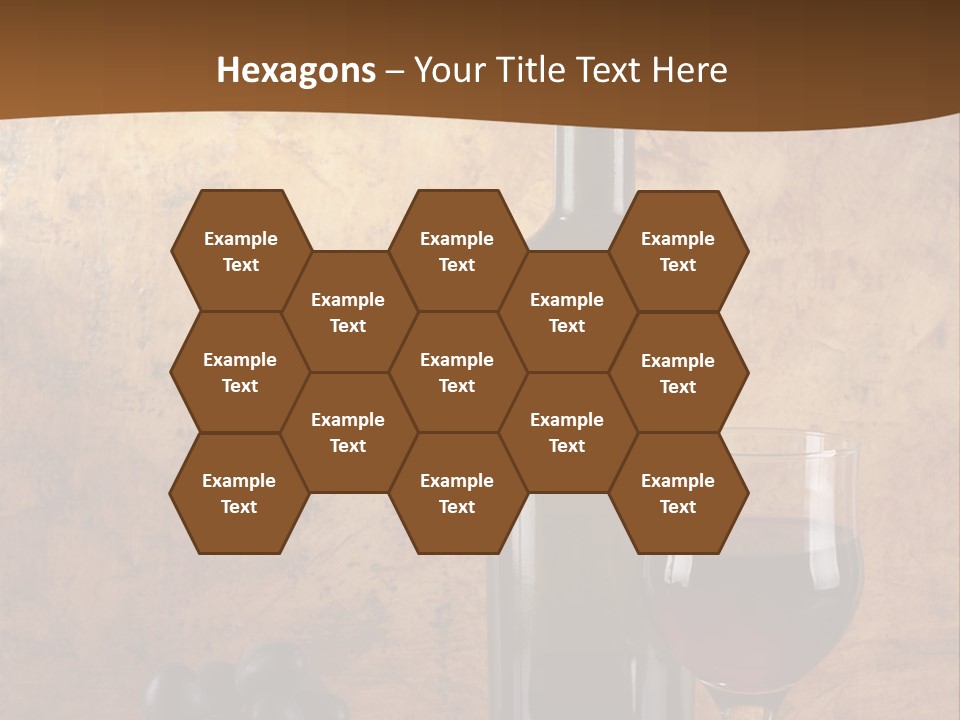 Life Cabernet Expensive PowerPoint Template