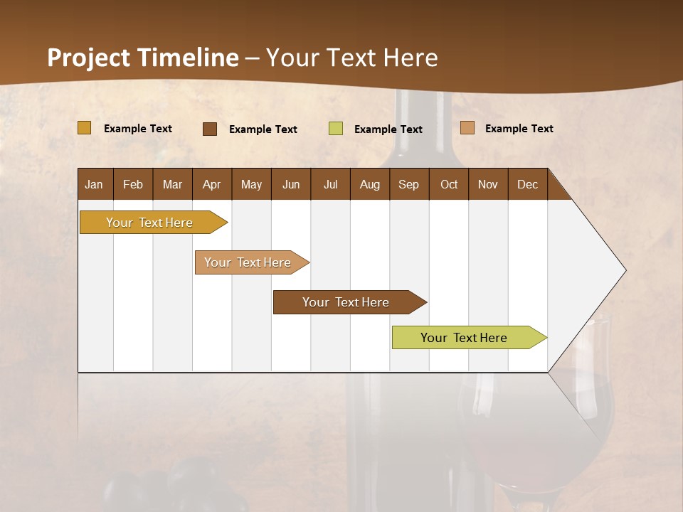 Life Cabernet Expensive PowerPoint Template