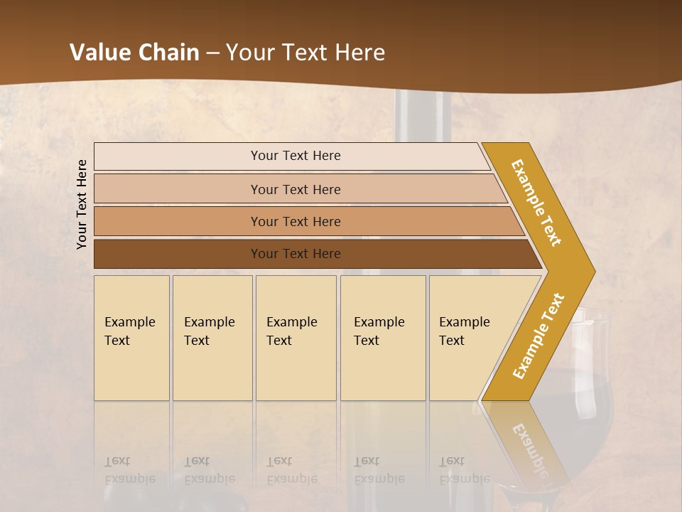 Life Cabernet Expensive PowerPoint Template