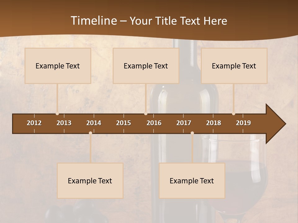 Life Cabernet Expensive PowerPoint Template