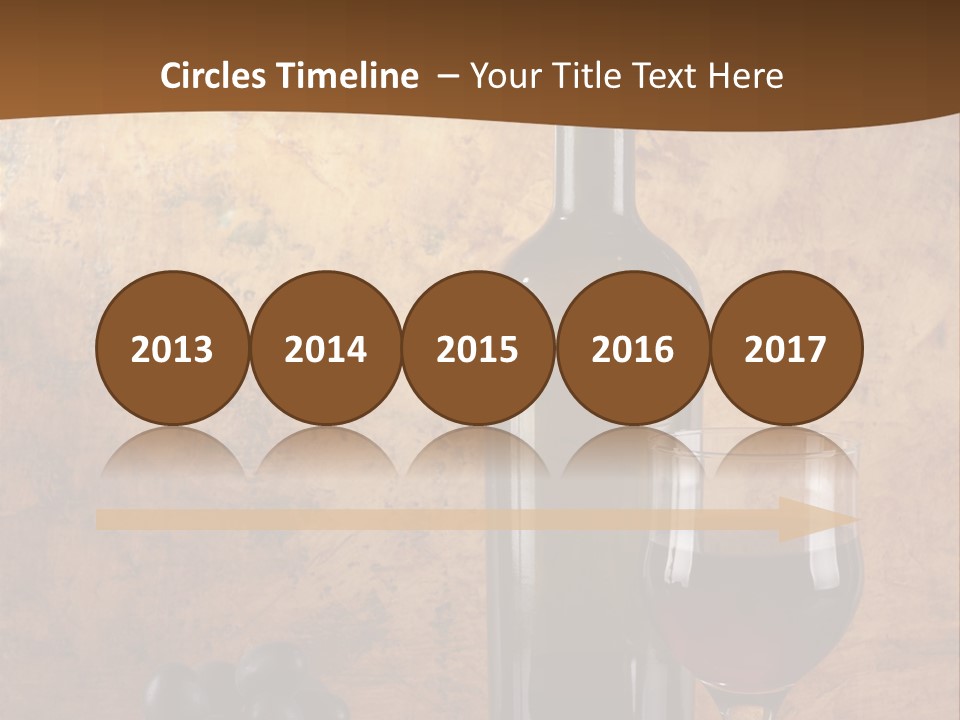 Life Cabernet Expensive PowerPoint Template