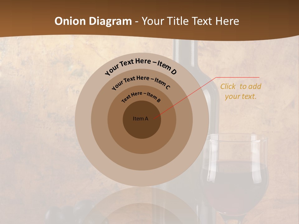 Life Cabernet Expensive PowerPoint Template