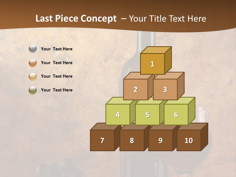 Life Cabernet Expensive PowerPoint Template