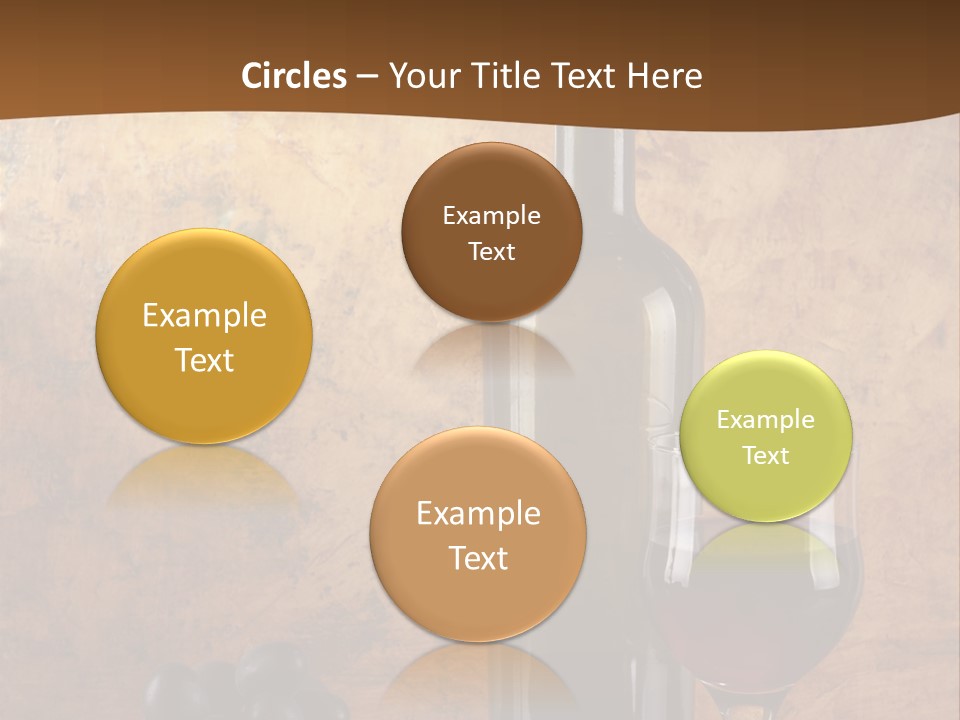 Life Cabernet Expensive PowerPoint Template