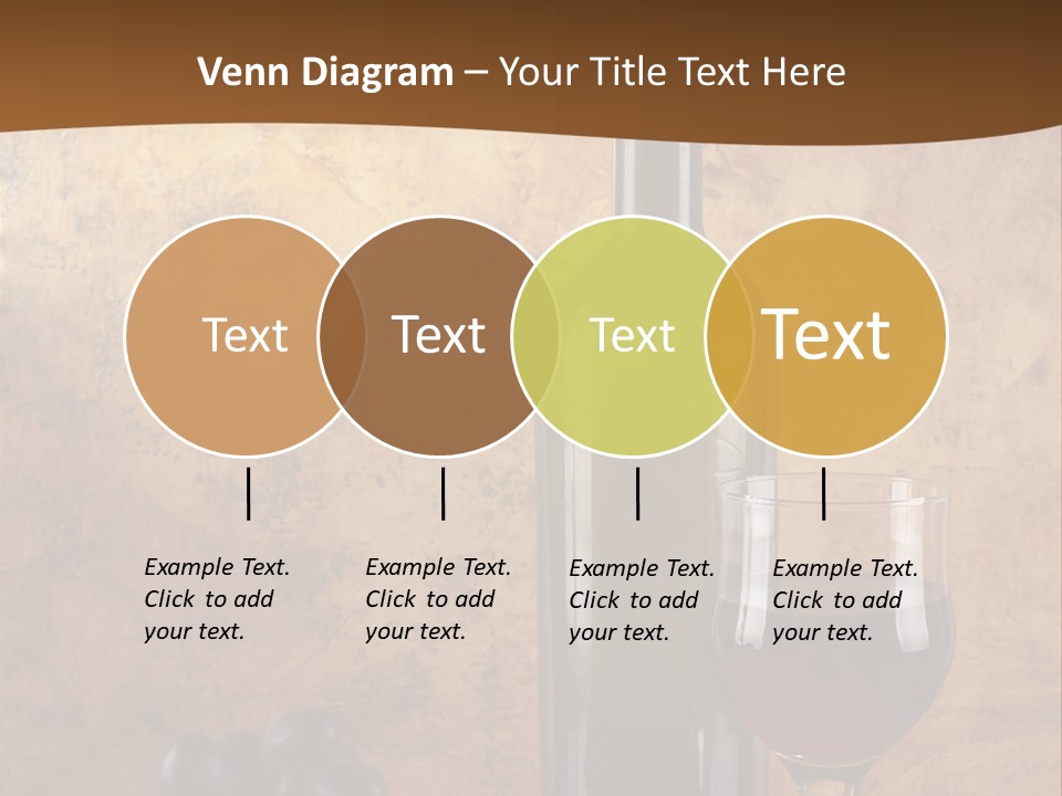 Life Cabernet Expensive PowerPoint Template