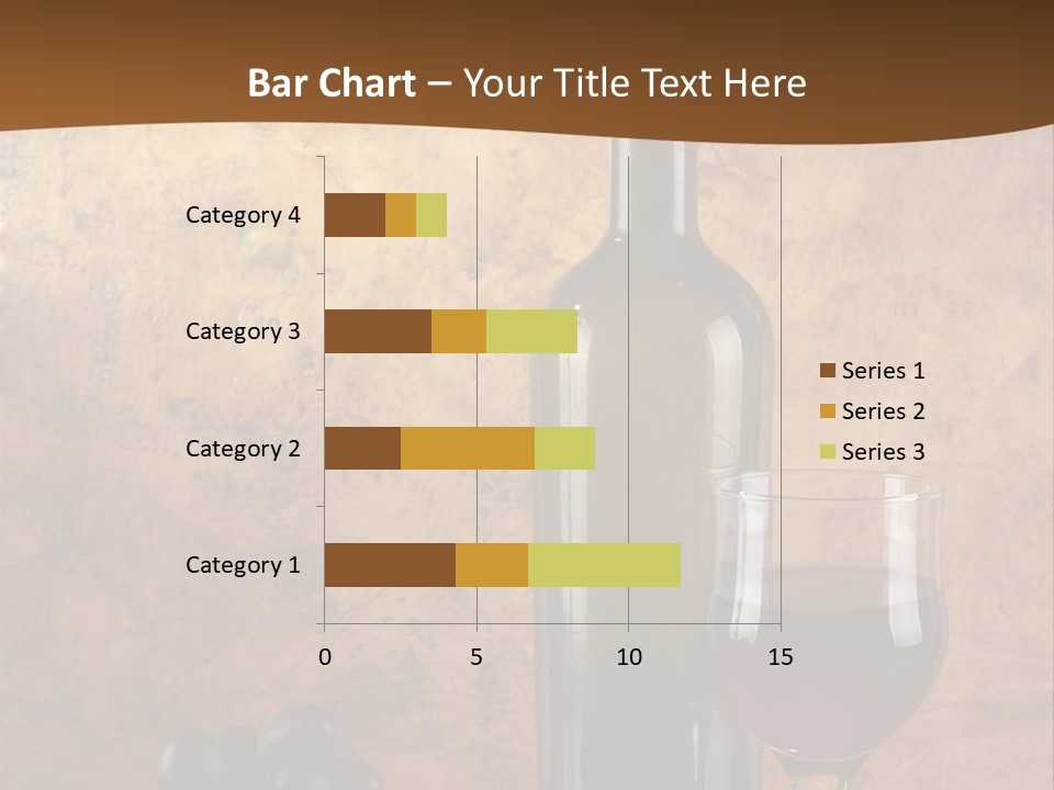 Life Cabernet Expensive PowerPoint Template
