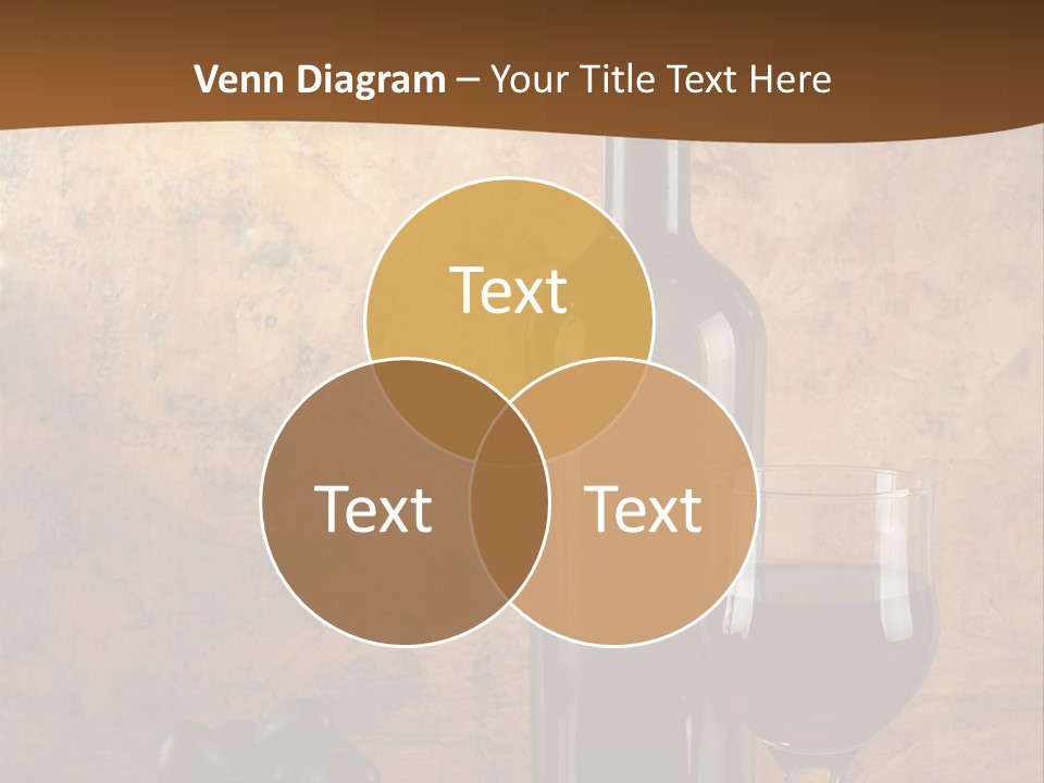 Life Cabernet Expensive PowerPoint Template