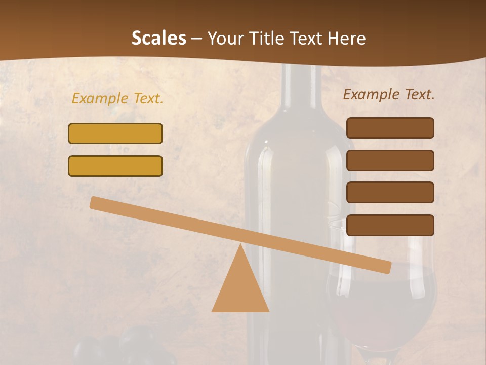 Life Cabernet Expensive PowerPoint Template