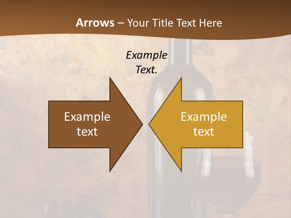 Life Cabernet Expensive PowerPoint Template