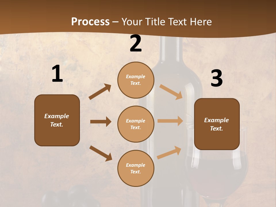 Life Cabernet Expensive PowerPoint Template