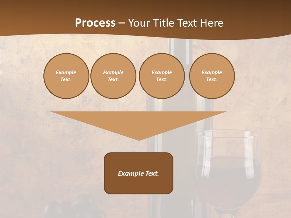 Life Cabernet Expensive PowerPoint Template