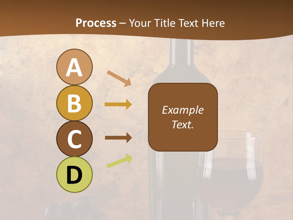 Life Cabernet Expensive PowerPoint Template