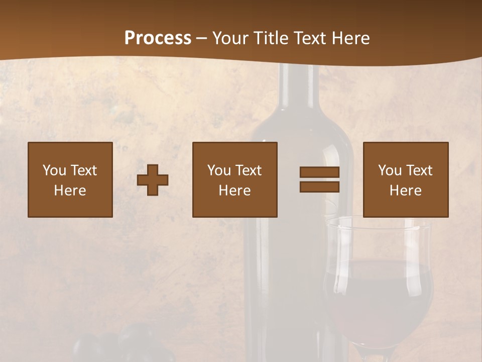 Life Cabernet Expensive PowerPoint Template
