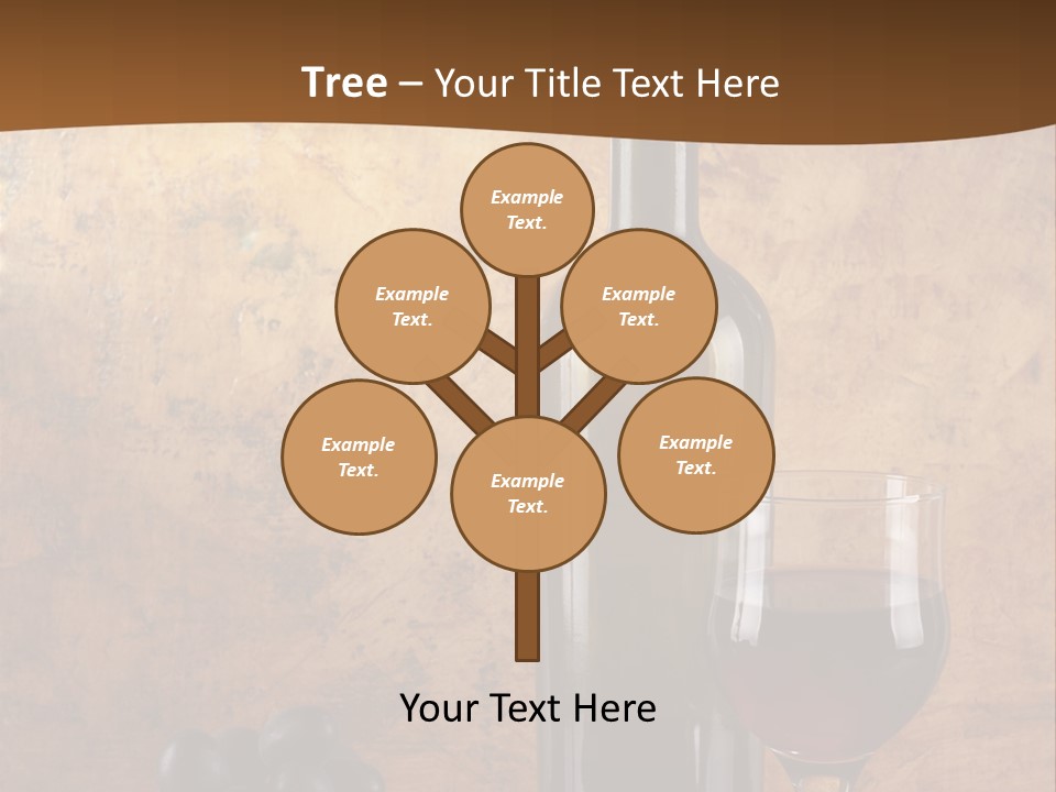 Life Cabernet Expensive PowerPoint Template