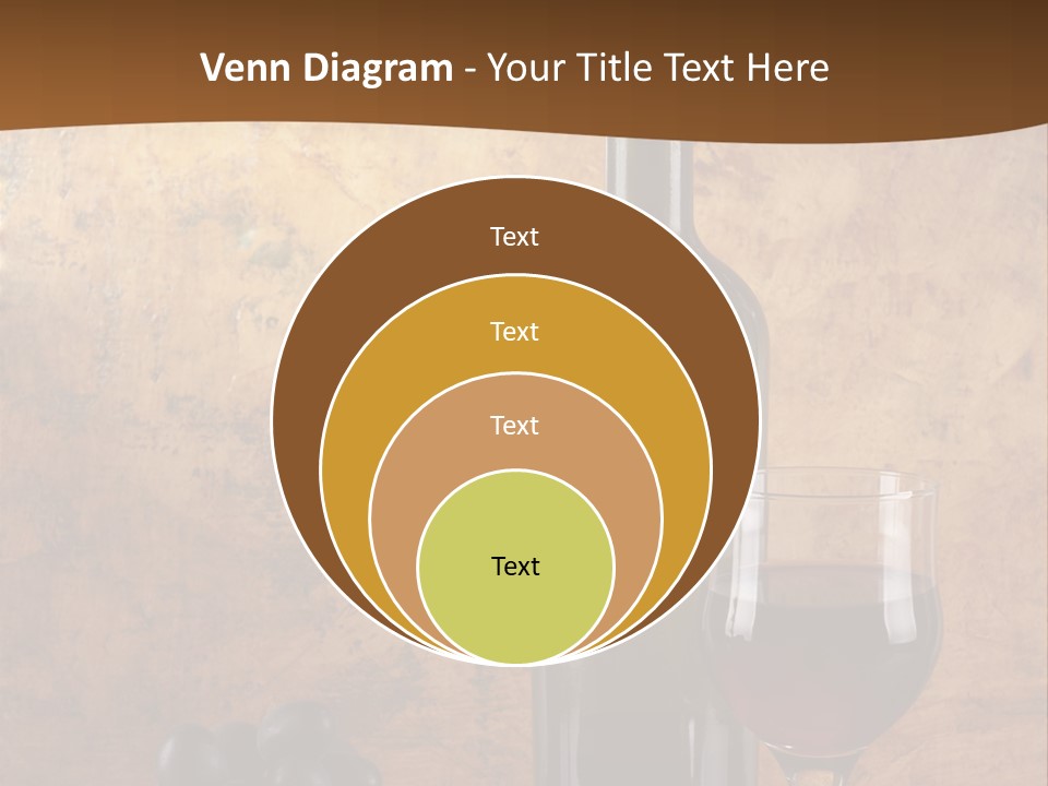 Life Cabernet Expensive PowerPoint Template