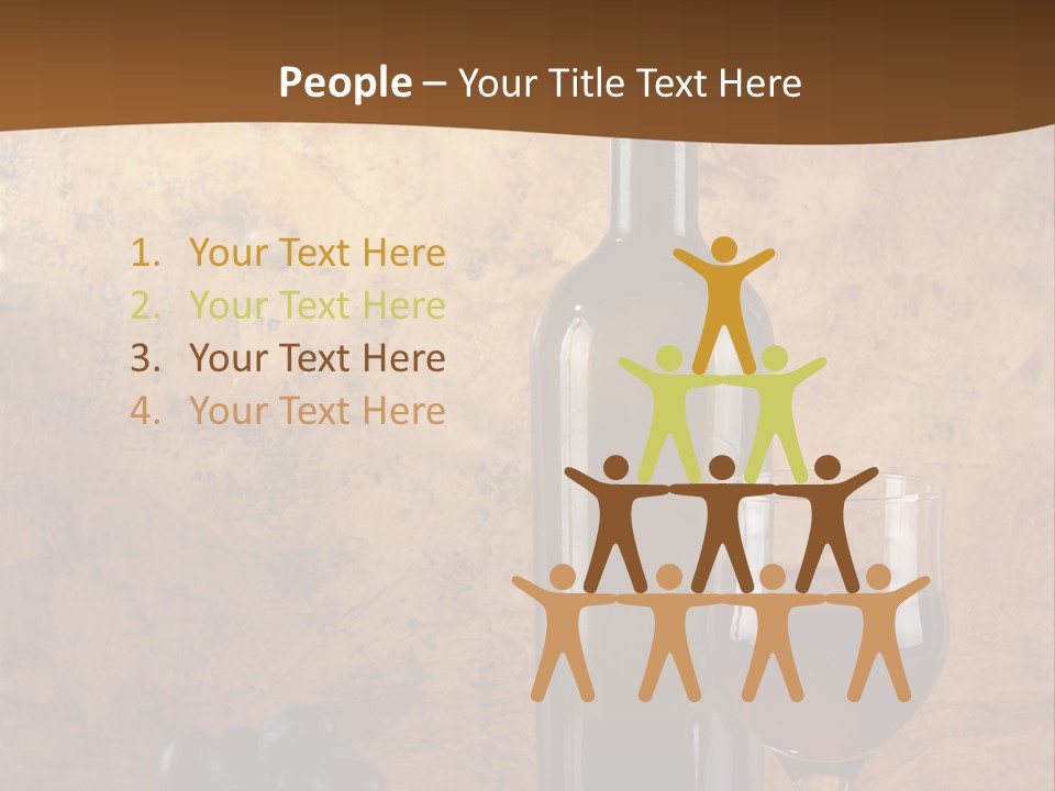 Life Cabernet Expensive PowerPoint Template