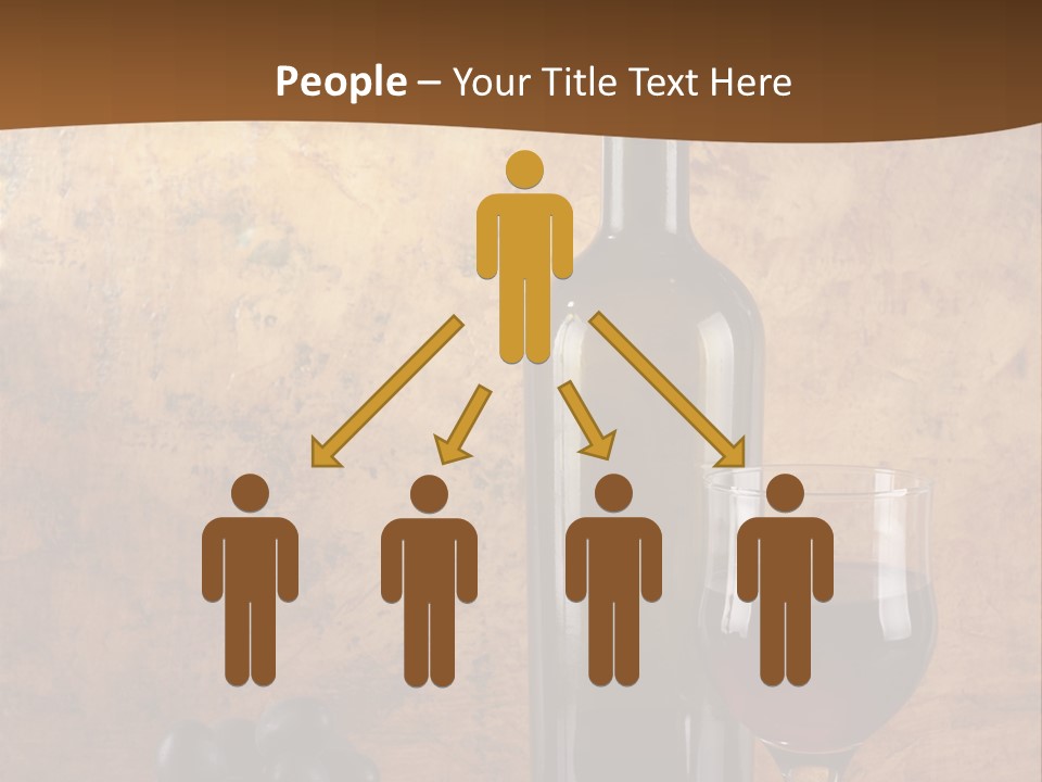 Life Cabernet Expensive PowerPoint Template