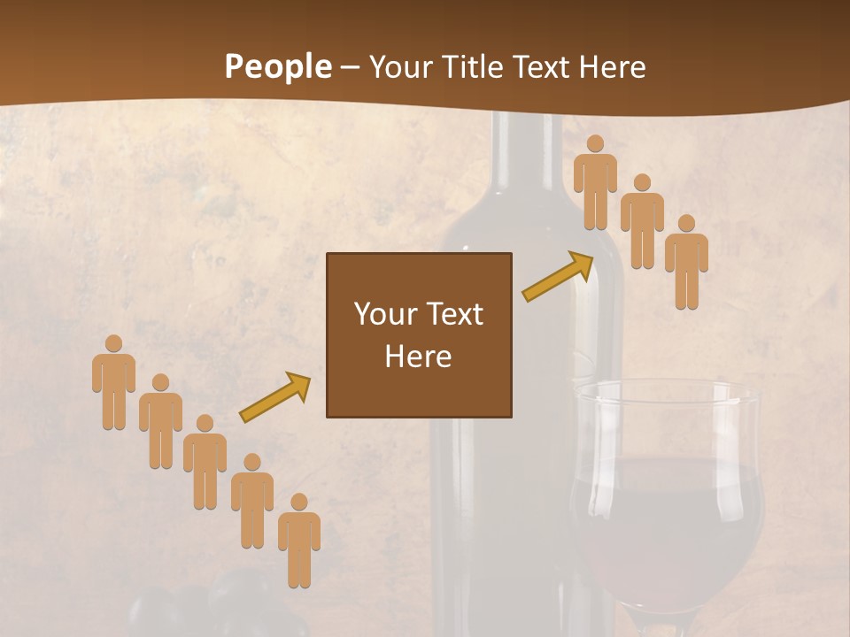 Life Cabernet Expensive PowerPoint Template