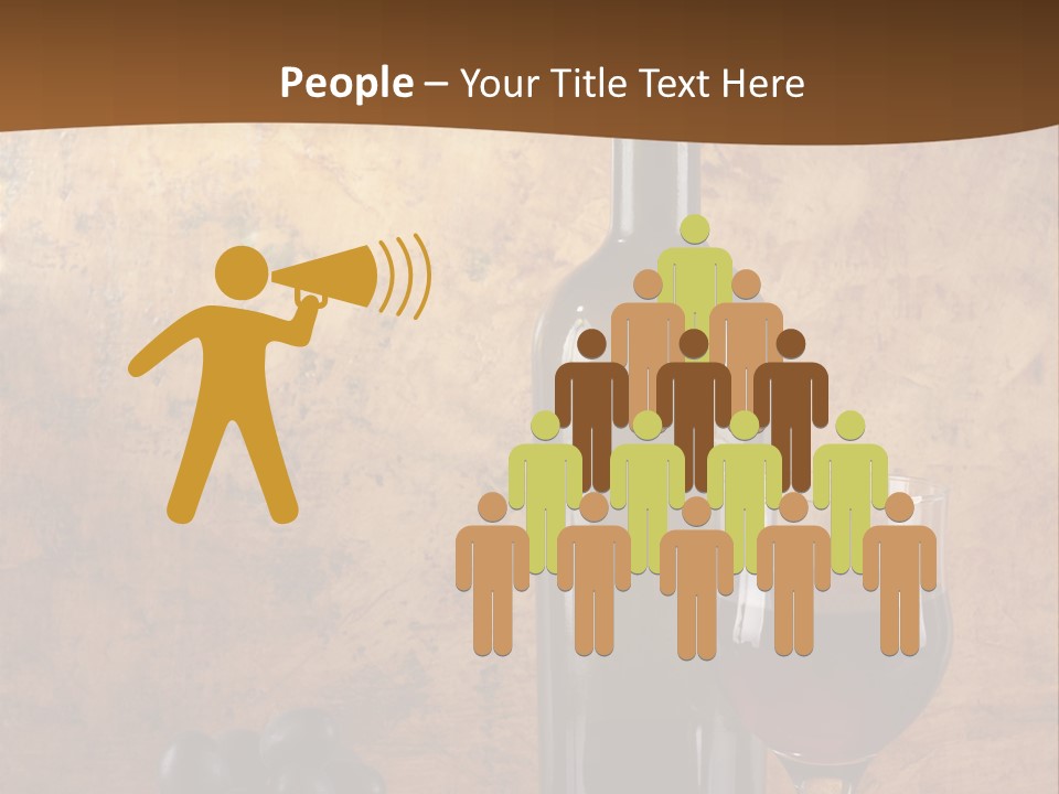 Life Cabernet Expensive PowerPoint Template