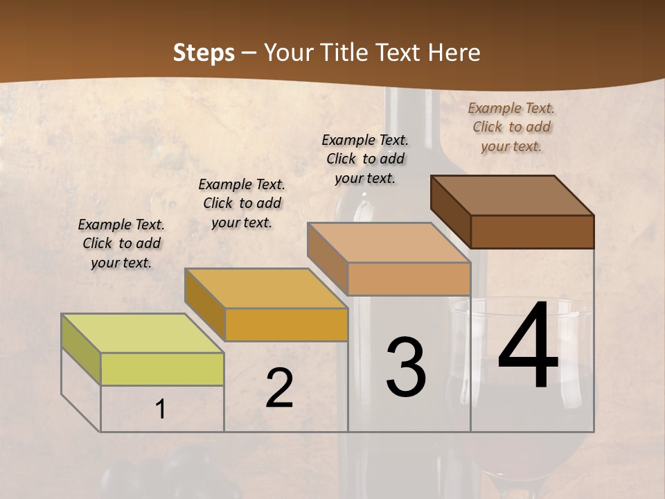 Life Cabernet Expensive PowerPoint Template