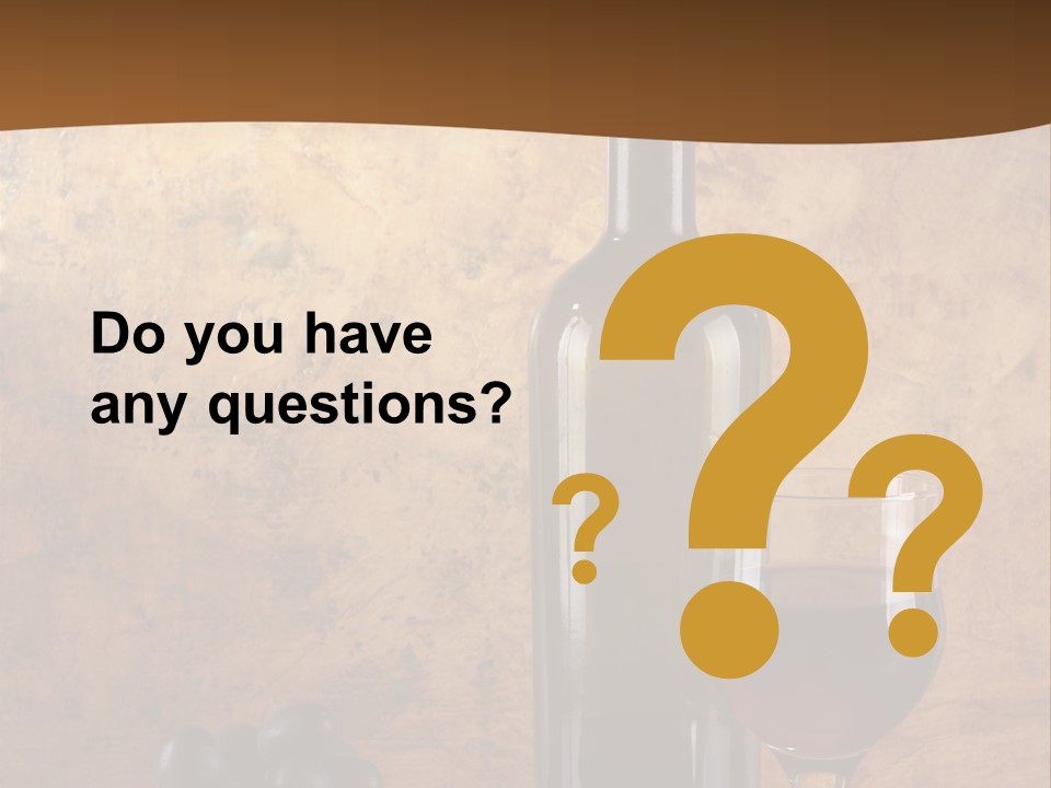 Life Cabernet Expensive PowerPoint Template