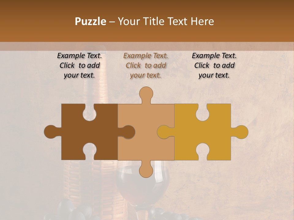 Wine Bar Still PowerPoint Template