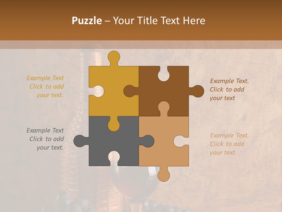 Wine Bar Still PowerPoint Template