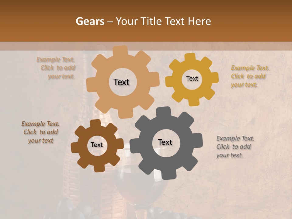 Wine Bar Still PowerPoint Template