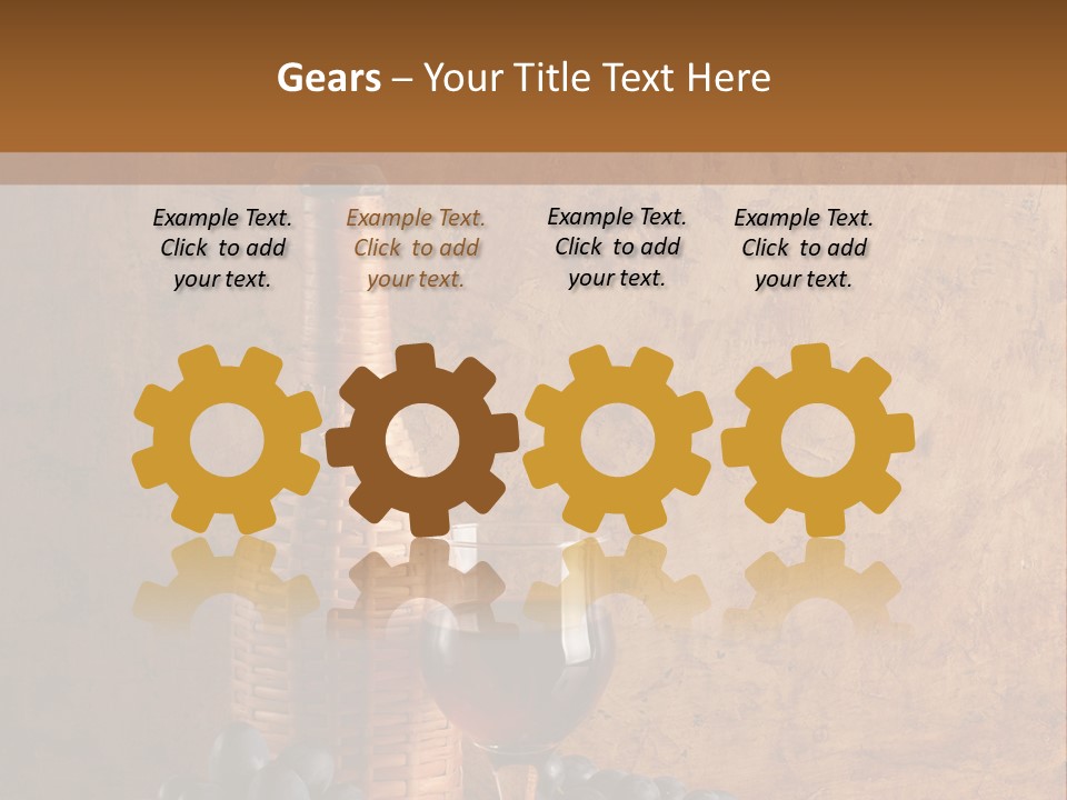 Wine Bar Still PowerPoint Template