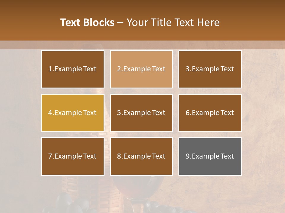 Wine Bar Still PowerPoint Template